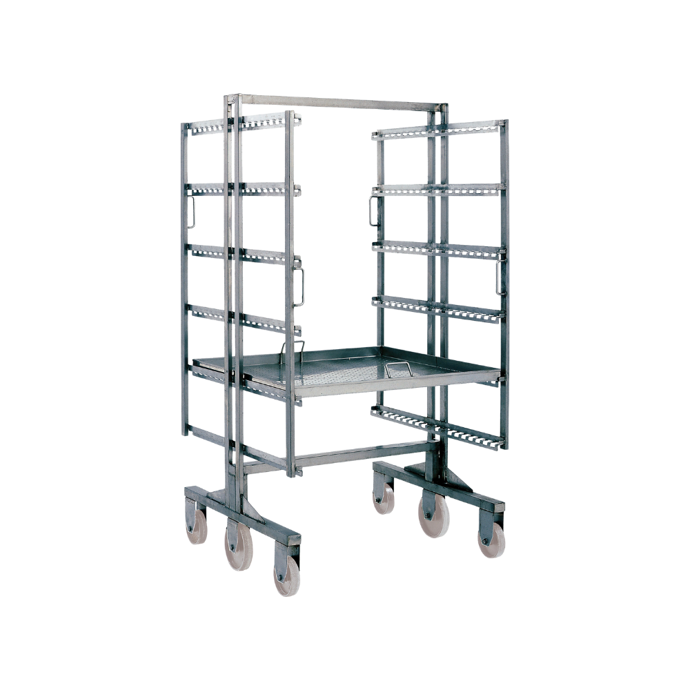 Chariot de cuisson – Inox haute capacité