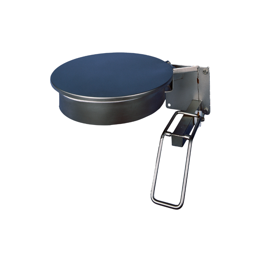 Support sac poubelle inox