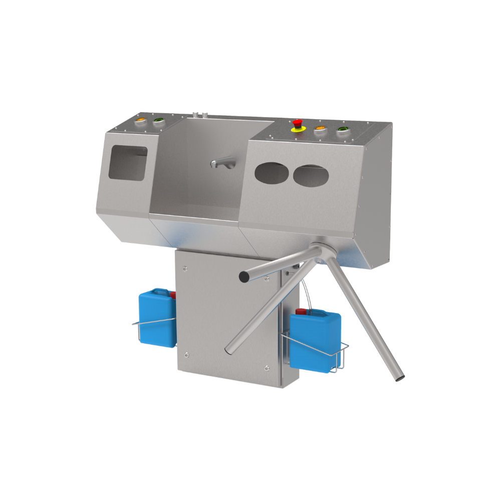 Tourniquet avec Lavage, séchage et désinfection des mains